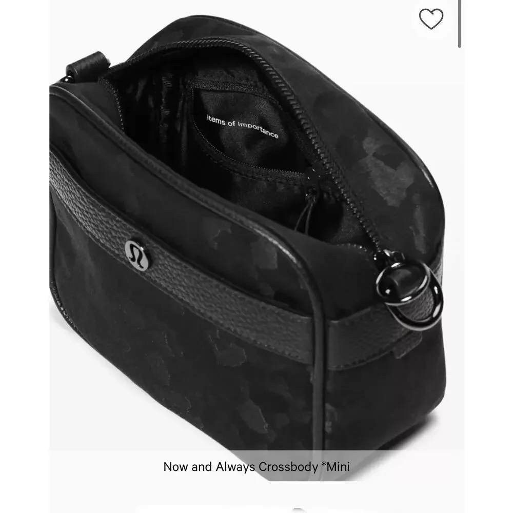 Lululemon Now and Always Crossbody Mini 3L, Camo